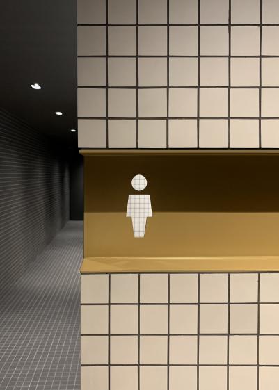 Vue des toilettes