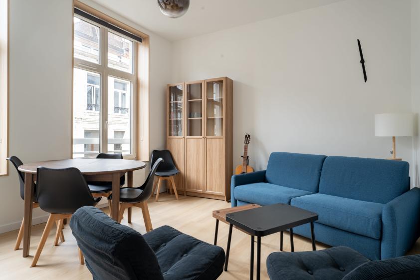 morgan menu helio architecte rénovation appartement lille studio menuiserie isolation
