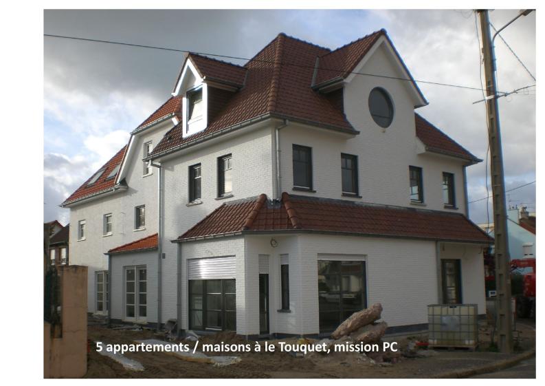 Cinq maisons en bande, Le Touquet