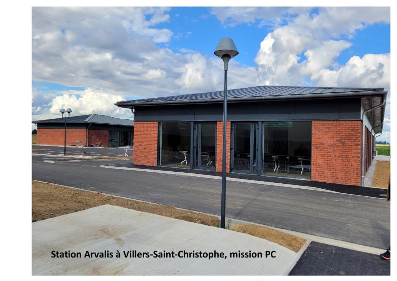 Station scientifique à Villers-Saint-Christophe
