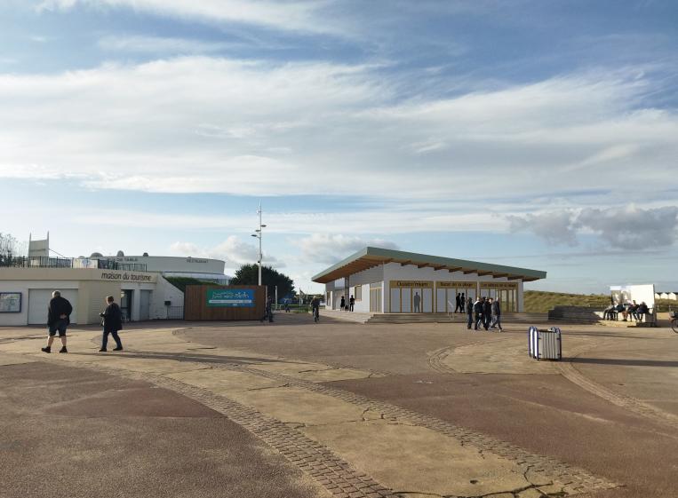 OUISTREHAM - Vue depuis l'esplanade 2