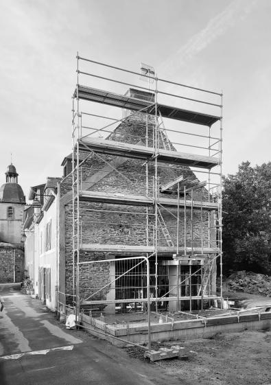 Projet MG rénovation et construction extension maison individuelle Cancale Côte d'émeraude 35