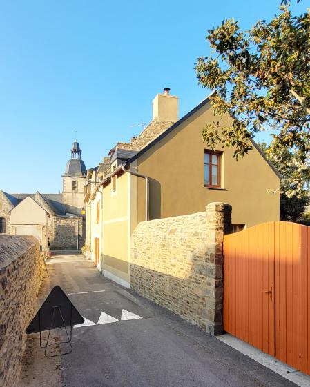 Projet MG rénovation et construction extension maison individuelle Cancale Côte d'émeraude 35