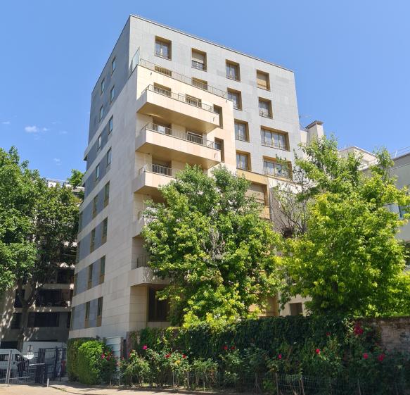 Vue façade jardin