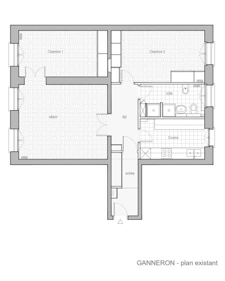Plan existant