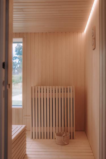 Sauna avec vue Sauna avec vue