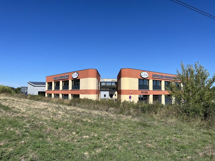 CHANTIER EN COURS // Construction d'un bâtiment commercial // Saze // Chantier