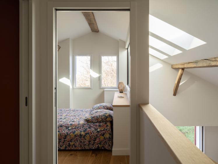 Chambre et double hauteur