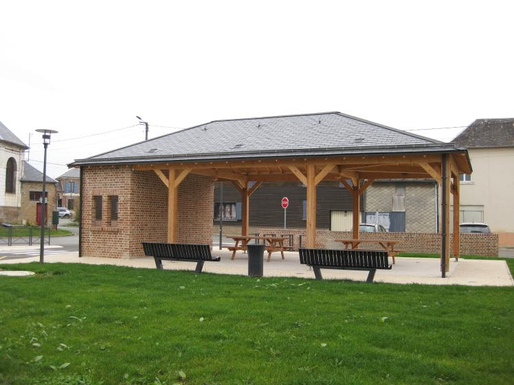 Vue depuis la place publique