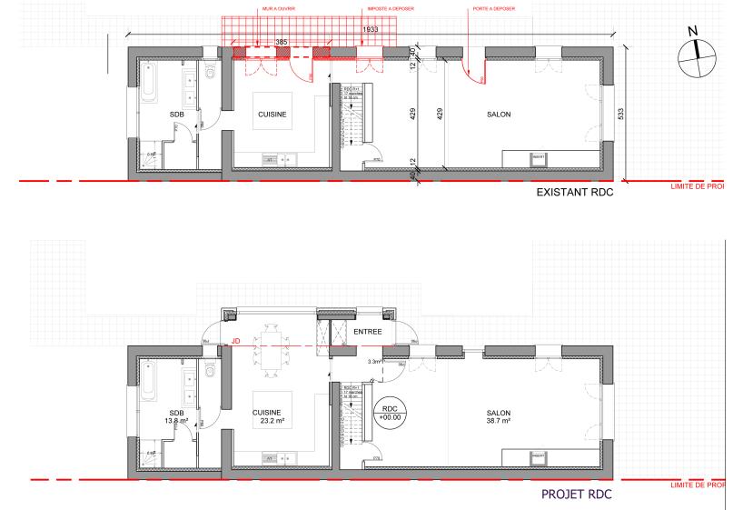 EXISTANT PROJET PLANS