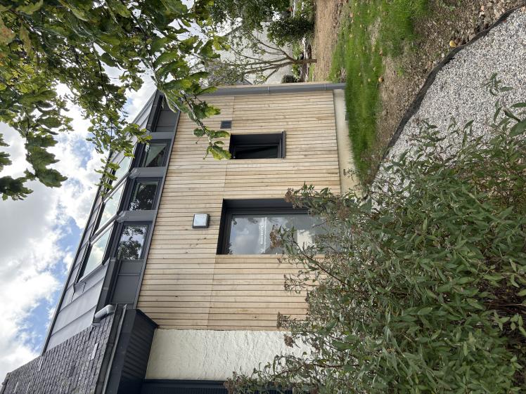 Extension en ossature bois