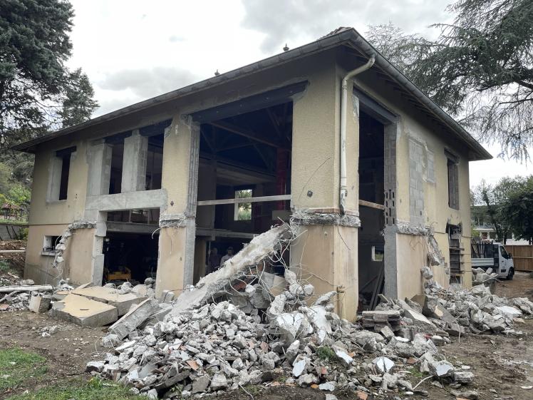 Phase démolition et création des ouvertures