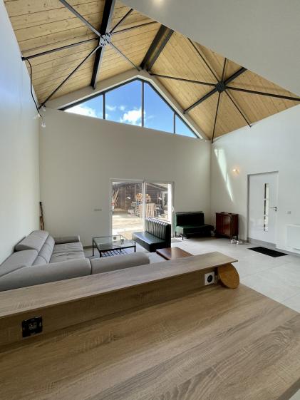 Salon en double hauteur 