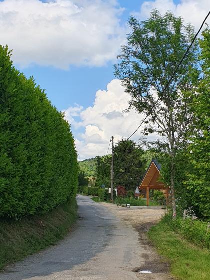 Depuis la route CL Architecte > Depuis la route