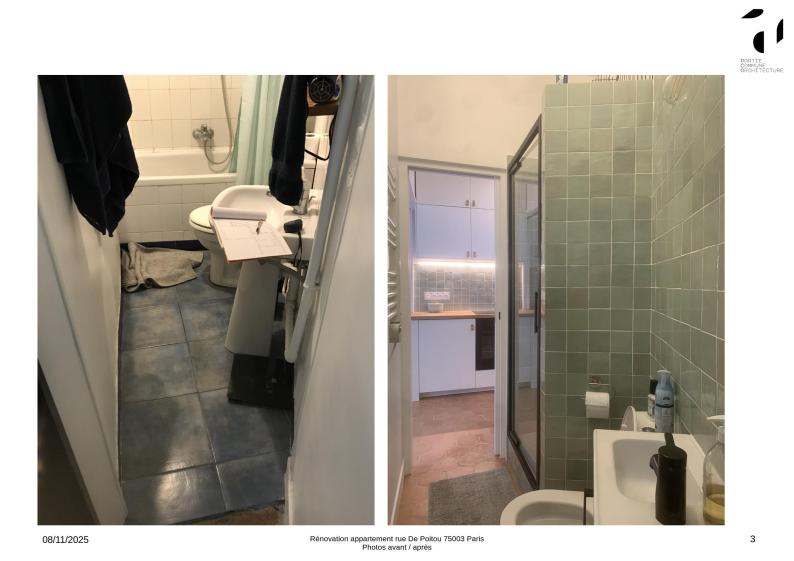 RueDePoitou75003-Avant-Apres-SalleDeBain-PartieCommuneArchitecture