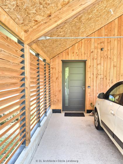 Entrée couverte CL Architecte > Entrée couverte