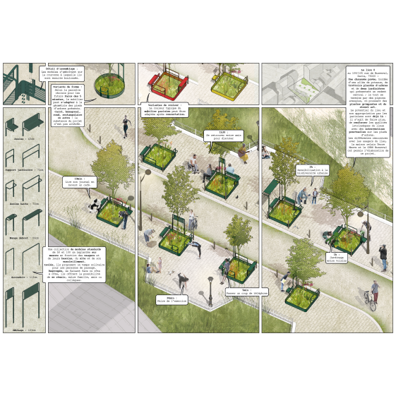 Axonométrie du lieu 00 Axonométrie du lieu 00