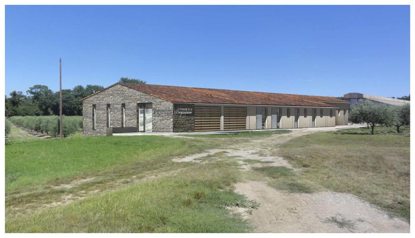 Domaine viticole - Création d'un espace de vente et chambres d'hôtes