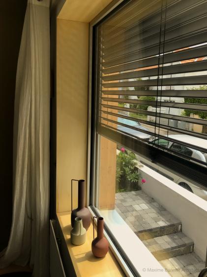 Brise soleil orientable occultation par Brise soleil orientable pour filtrer le apport solaire en été