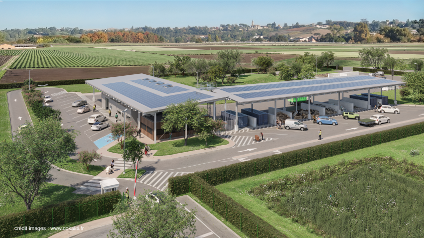 Vue d'ensemble du site