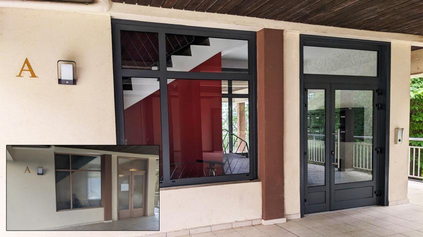 Façade entrée cage