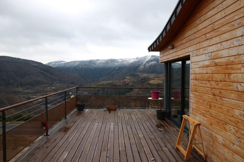 Vue depuis la terrasse 