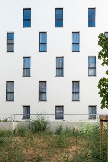 Façade des logements Façade des logements