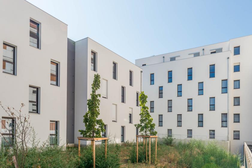 Façade des logements Façade des logements