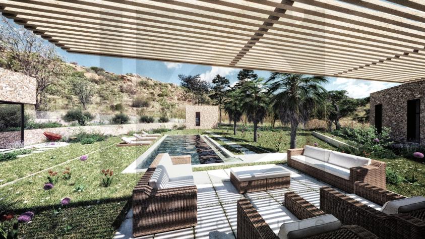 Vue depuis le salon villa architecte sgb construction maison architecture contemporaine cornillon-confoux vue depuis le salon