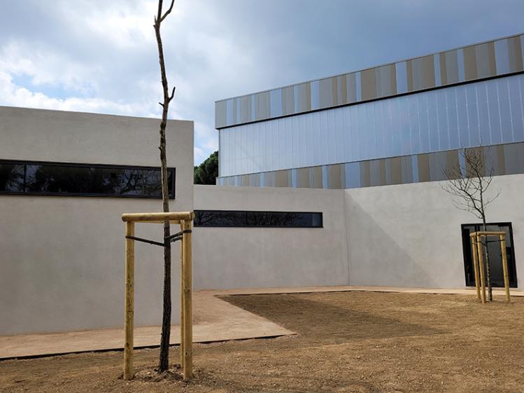 partie vestiaires et extension