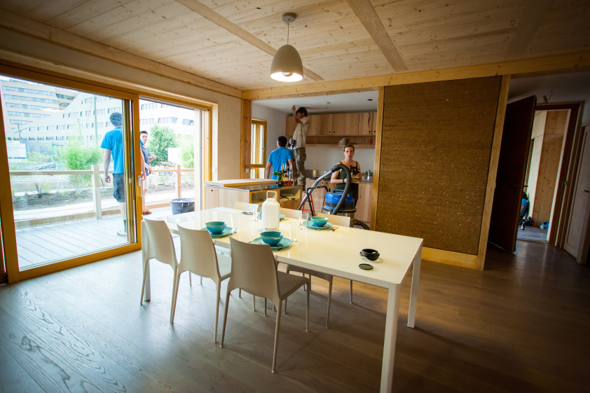 Vue intérieure de l'espace cuisine 1