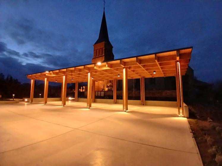 Espace public & halle de Lalanne-Arqué