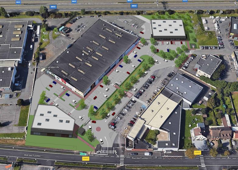 Axonométrie du projet