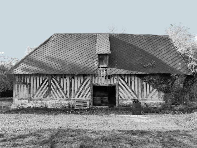 Pressoir en colombages - Etat d'origine