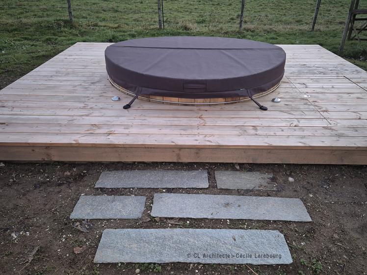 CL Architecte > Accès au spa