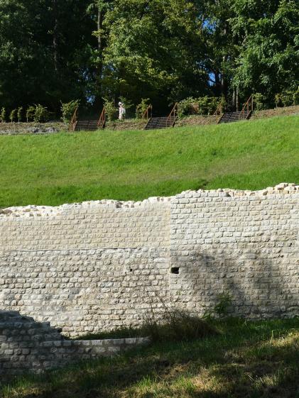 Restauration des vestiges gallo-romains des bouchauds.