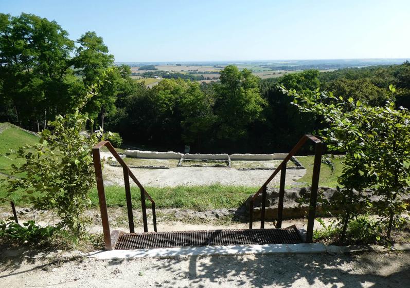 Restauration des vestiges gallo-romains des bouchauds.