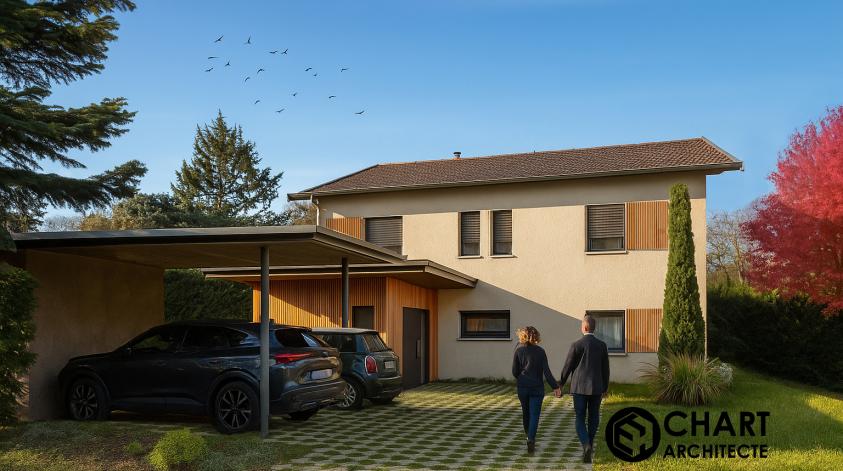 Projet CHANTEGRILLET - CHART architecte