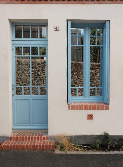 Façade maison de pêcheur