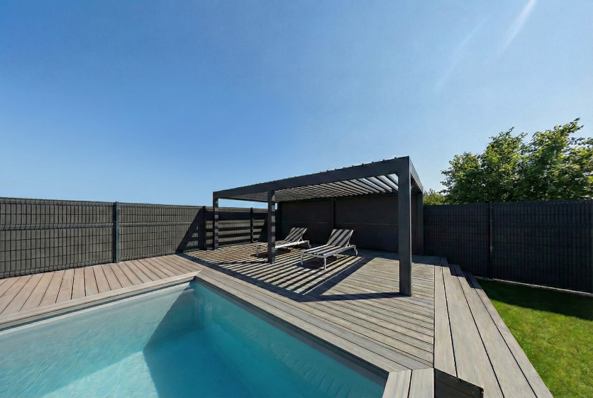 Installation d'une pergola