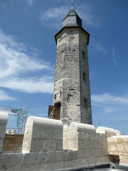 Restauration du château de Marmande.
