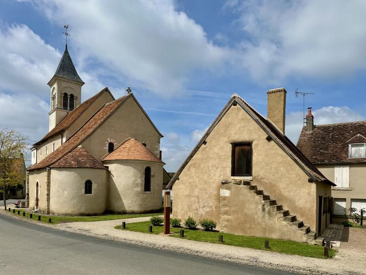 Restauration de l'église de Vic et création d'un espace d'interprétation des fresques romanes.