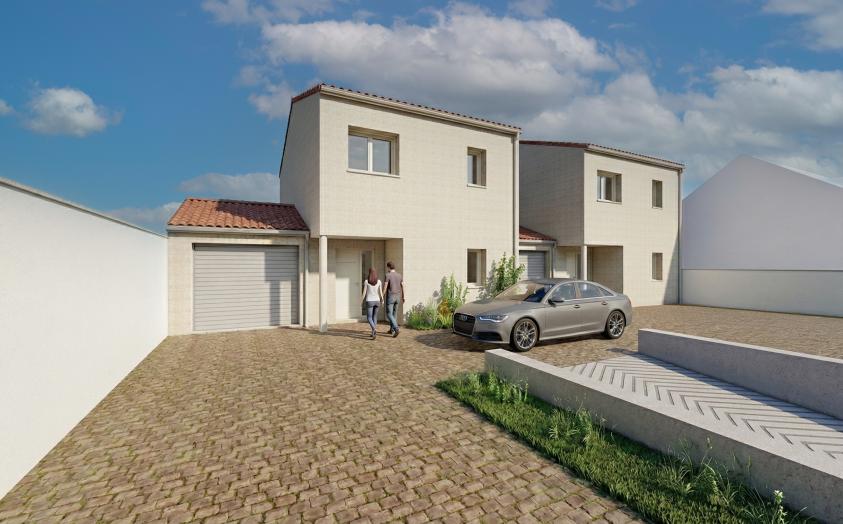 Vue depuis le chemin de servitude