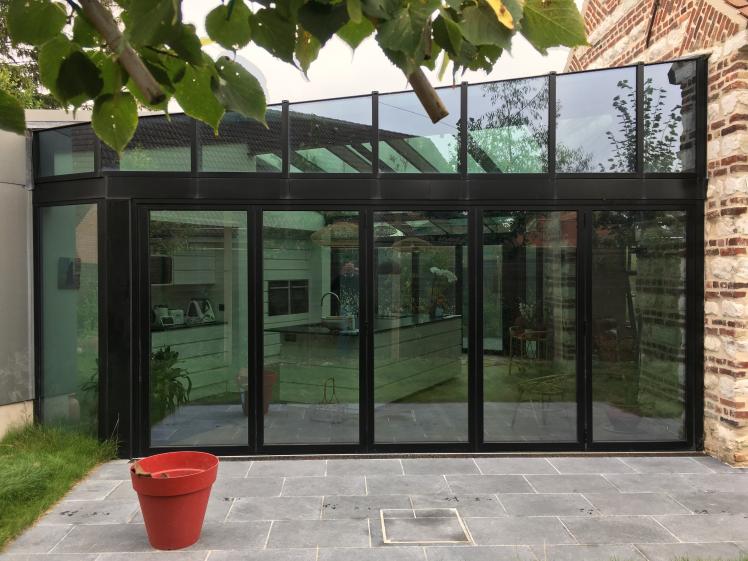 Extension cuisine fermée