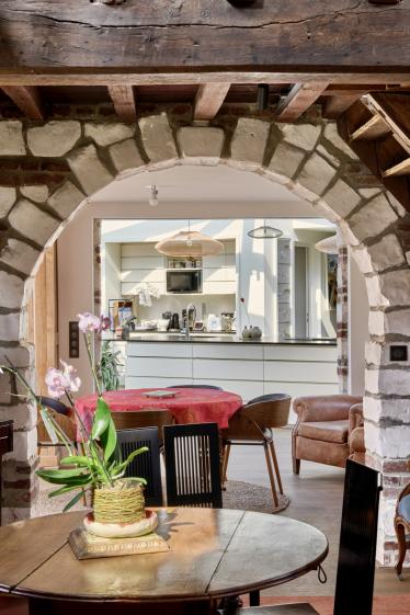 Cheminée - Existant & extension