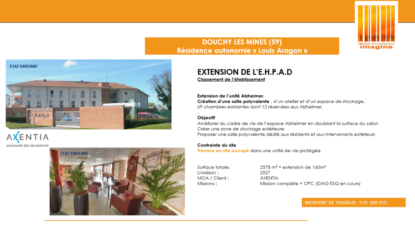 extension ehpad douchy les mines axentia