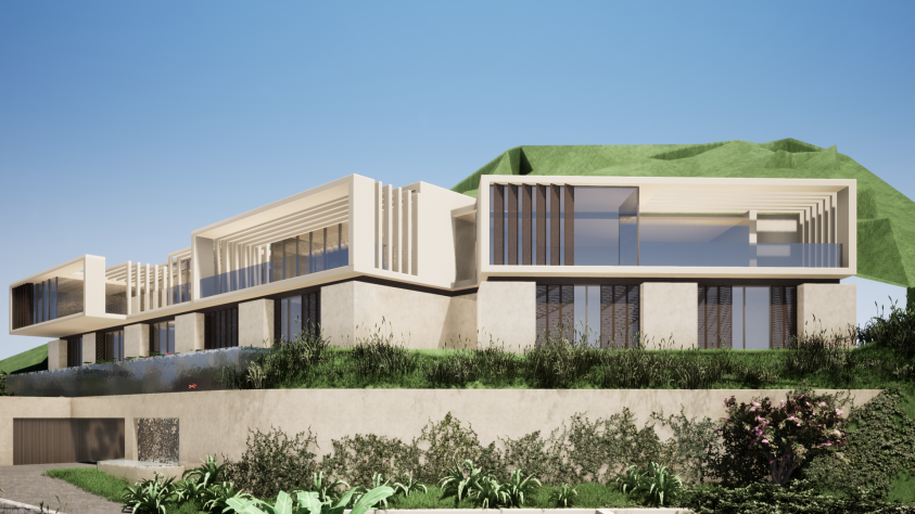 Perspective Maison de luxe 