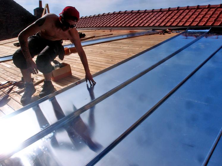 Rénovation de deux maisons de ville à Lille - Extension Ossature bois - Bardage bois - couverture zinc