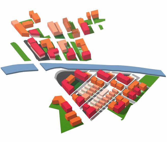 Étude pour la restructuration du quartier du pont 