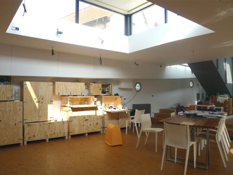 Transformation d'une péniche en logement